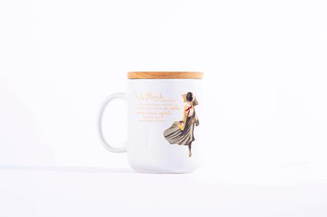 Tazza Mug OpenWorlds Lettura Piccole Donne con coperchio