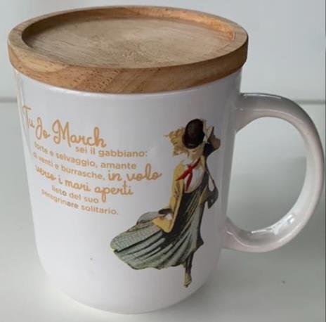 Tazza Mug OpenWorlds Lettura Piccole Donne con coperchio - 5