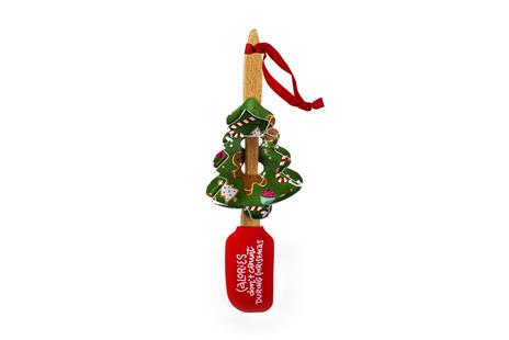 Spatola da cucina L33xW6.5cm con stampino per biscotti albero di natale 7 x 9 x 2.5 cm - 2