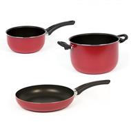 SET Padella, Pentola e Casseruola Ravelli Antiaderenti in Alluminio 99,5%  Ã˜ 24+16+18 - Ravelli 10 - Idee regalo