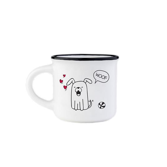 Tazzine da caffè Cane e Gatto Legami Espresso for Two Coffee Mug Dog & Cat. Set 2 tazzine - 2