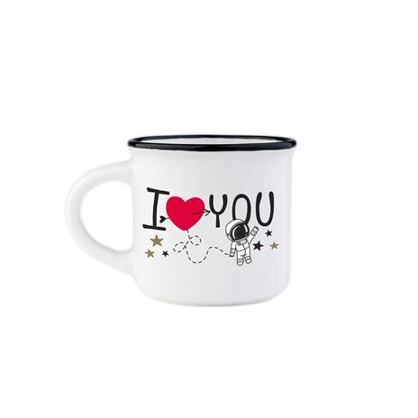 Tazzine da caffè Luna Legami Espresso for Two Coffee Mug To the Moon & Back. Set 2 tazzine - 2