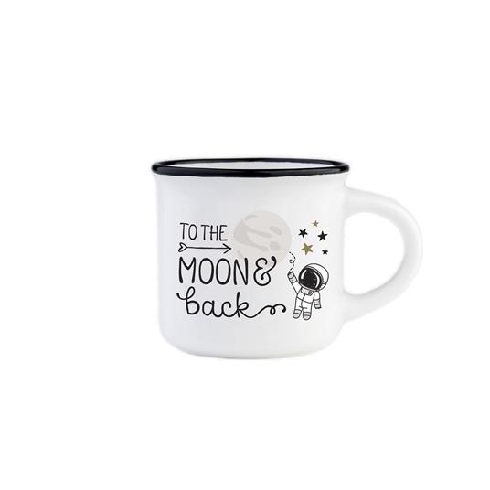 Tazzine da caffè Luna Legami Espresso for Two Coffee Mug To the Moon &  Back. Set 2 tazzine - Legami - Idee regalo