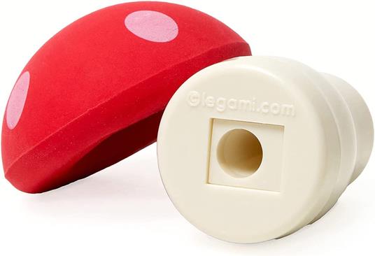 Gomma con temperamatite rosso Legami, Magic Mushroom Eraser With Pencil  Sharpener - Red