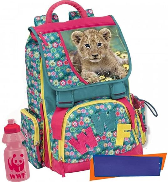 WWF Zaino Estensibile Standard con Gadget Flowers - WWF - Cartoleria e  scuola | IBS