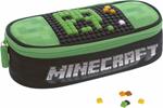 Astuccio ovale organizzato Minecraft - 22x9,5x5,5 cm