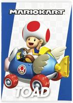 Quaderno Maxi 1 Rigo con margine Mariokart