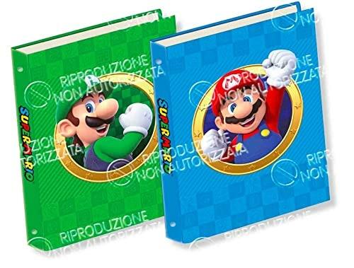 Copertina ad Anelli Maxi Extra 30Mm Supermario