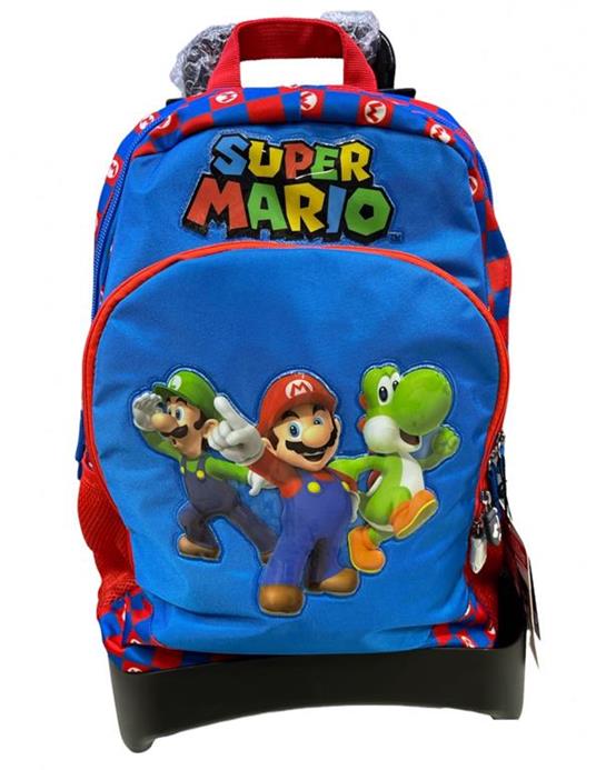 Zaino organizzato con Trolley Staccabile New Supermario