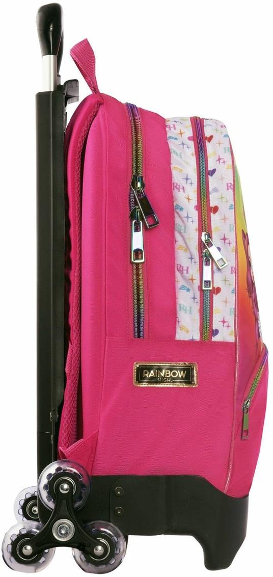 Zaino organizzato Trolley Staccabile New Rainbow High - 4