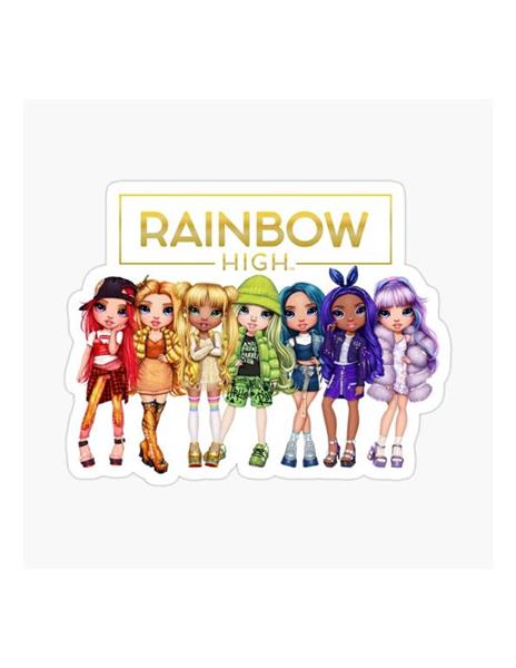 Zaino organizzato Rainbow High