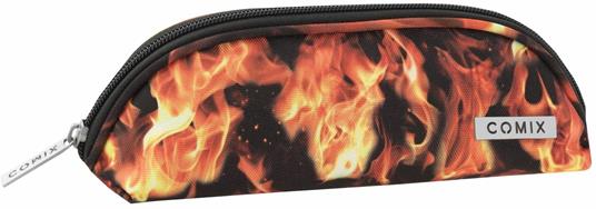 Astuccio Mezzaluna Allover Fire Comix