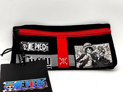 Astuccio rettangolare con elastico Comix Anime, One Piece - 20 x 9 x 1 cm