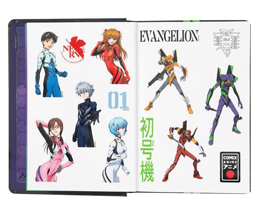 Diario 16 Mesi 2023-2024 Medium Comix Anime-Evangelion - 4