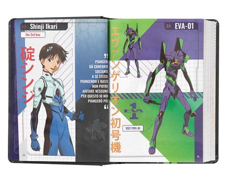 Diario 16 Mesi 2023-2024 Medium Comix Anime-Evangelion - 6