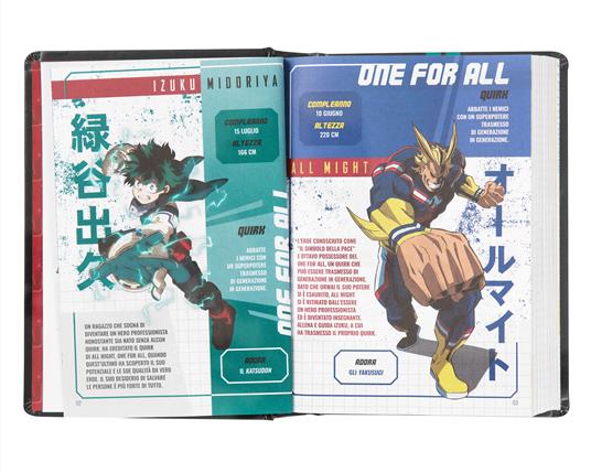 Diario 16 Mesi 2023-2024 Medium Comix Anime-Mha - My Hero Academia - 6