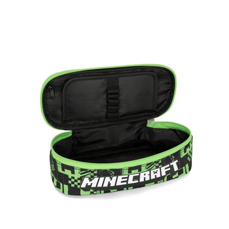 Astuccio Ovale Organizzato Green Minecraft - 2