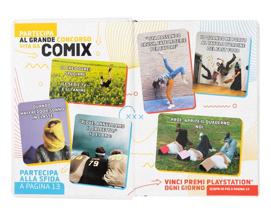 Diario Comix 16 Mesi 2023-2024 Standard Pearl - Bianco perla - 2