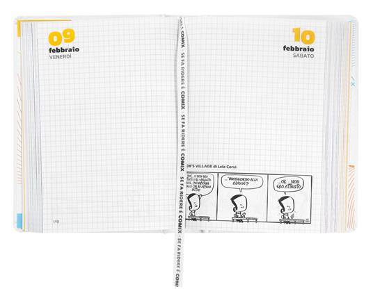 DIARIO AGENDA GIORNALIERA U Comix 2023/2024 ( formato 16 X 11 bianco ) -  aa.vv. EUR 18,00 - PicClick IT