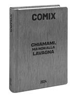 Diario Comix 16 Mesi 2023-2024 Mignon Plus Charcoal - Nero Carbone