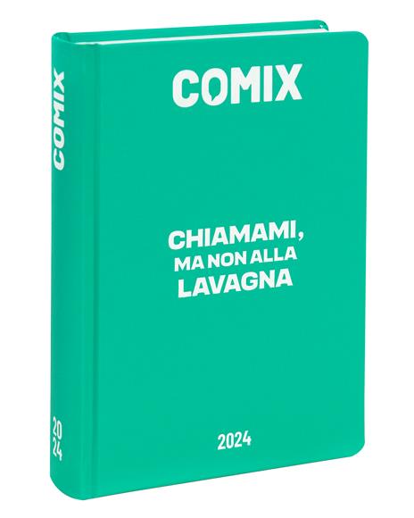 Diario Comix 16 Mesi 2023-2024 Mignon Plus Emerald - Verde smeraldo - Comix  - Cartoleria e scuola | IBS