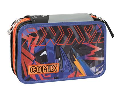 Astuccio Corredato 3 Zip Comix Flash Flybox