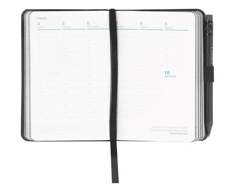 Agenda Comix 2024, 12 Mesi, settimanale, Pocket Black Tx - 3