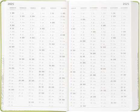 Agenda 12 Mesi 2024, giornaliera Large Wwf Verde - 6