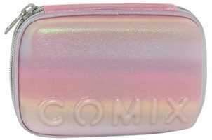 Cartoleria Astuccio Corredo Maxi Zip Comix Rainbow Pink Comix