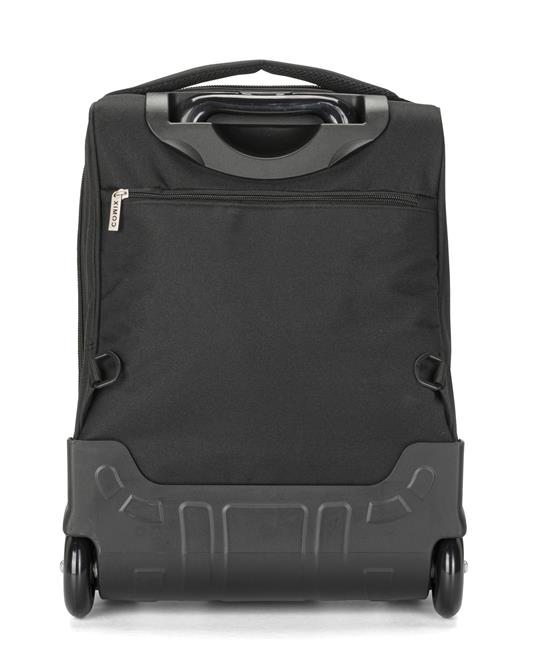 Zaino Trolley Premium Monocolore Nero Comix - 5