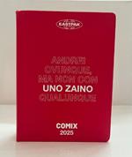 Agenda 16 Mesi Comix + Eastpal Medium Rosso 2024/2025