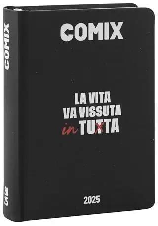 Diario 2024-2025, Comix 16 mesi, Mignon Plus Black&White