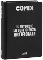 Diario 2024-2025, Comix 16 mesi, Mignon Plus Black&Silver