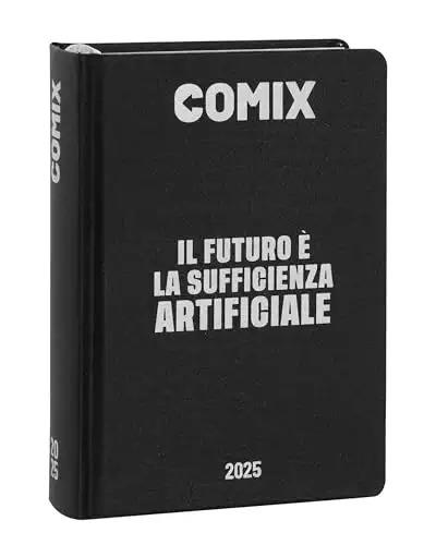 Diario 2024-2025, Comix 16 mesi, Mignon Plus Black&Silver