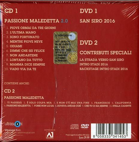 Passione maledetta 2.0 - Modà - CD | IBS