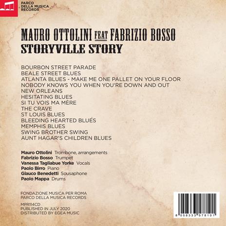 Storyville Story - CD Audio di Mauro Ottolini - 2