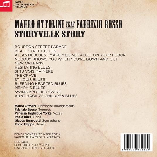 Storyville Story - CD Audio di Mauro Ottolini - 2