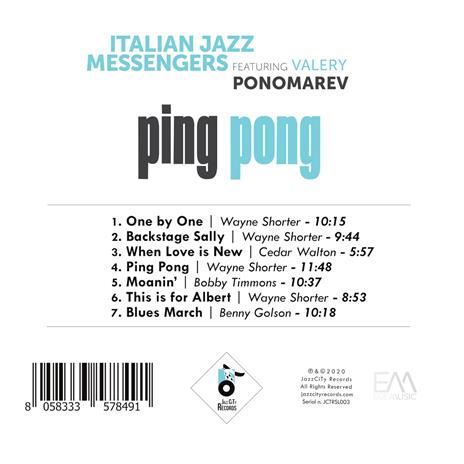 Ping Pong - CD Audio di Italian Jazz Messengers - 2