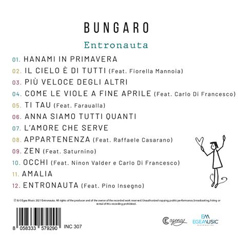Entronauta - CD Audio di Bungaro - 2