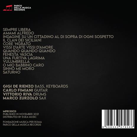 Viaggio in Italia - CD Audio di Marco Zurzolo,Vittorio Riva,Gigi De Rienzo,Carlo Fimiani - 2