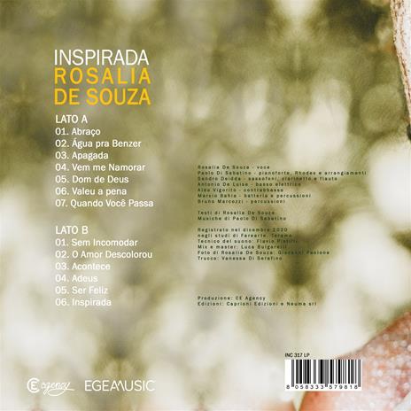 Inspirada - Vinile LP di Rosalia De Souza - 2