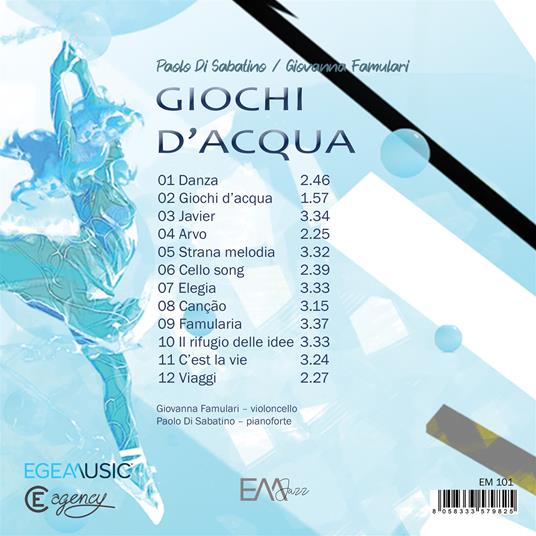 Giochi D'Acqua - CD Audio di Paolo Di Sabatino - 2