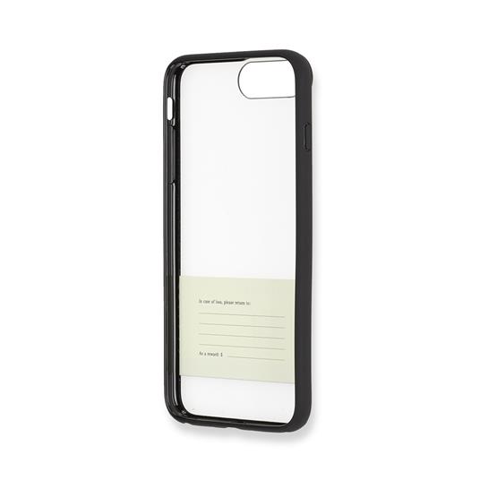 Custodia rigida Moleskine per iPhone 7 Plus con elastico. Nero - 7