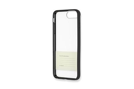 Custodia rigida Moleskine per iPhone 7 Plus con elastico. Nero - 8