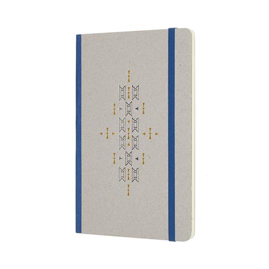 Taccuino Moleskine Time Limited Edition large a pagine bianche. Blu - 2