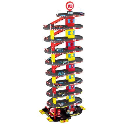 BAKAJI Garage Giocattolo a 3 Livelli per Bambini con Rampa Auto e Ascensore  Manuale, Parcheggio Macchine Multilivello, Set da Gioco Multipiano  Realistico con Pista, Edificio a Tre Piani Multicolore : : Giochi