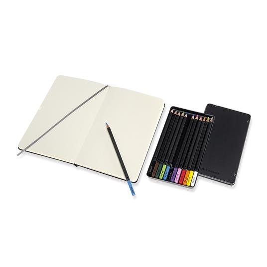 Sketching Kit Moleskine Art. Taccuino per schizzi large con Set matite  colorate acquerellabili - Moleskine - Cartoleria e scuola | IBS