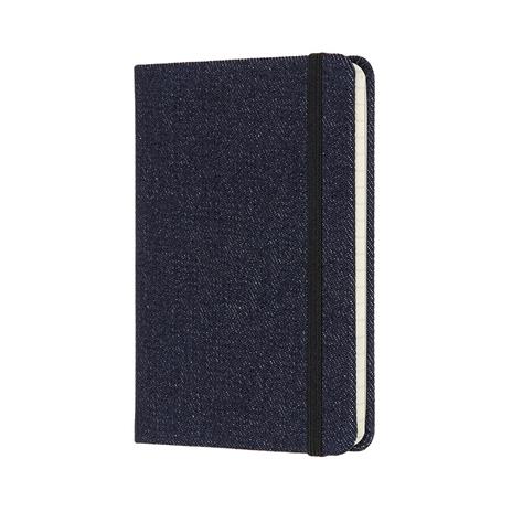 Taccuino Moleskine Denim Limited Edition pocket a righe. Blu di Prussia - 2