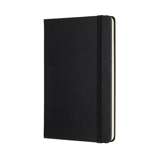 Taccuino Moleskine medium puntinato copertina rigida nero. Black - 2