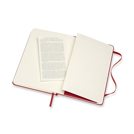 Taccuino Legami My Notebook medium a pagine bianche. Rosso